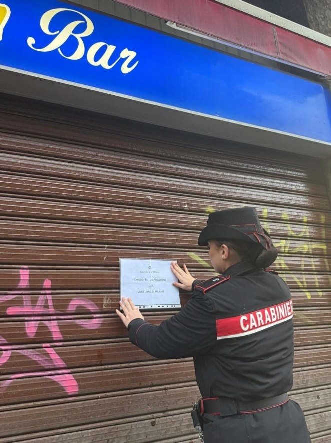 Clienti con precedenti e arresti: chiuso per 7 giorni il Caffè Ripamonti
