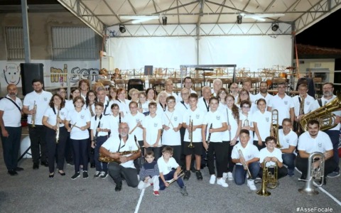 La banda protagonista del concerto di Santa Cecilia