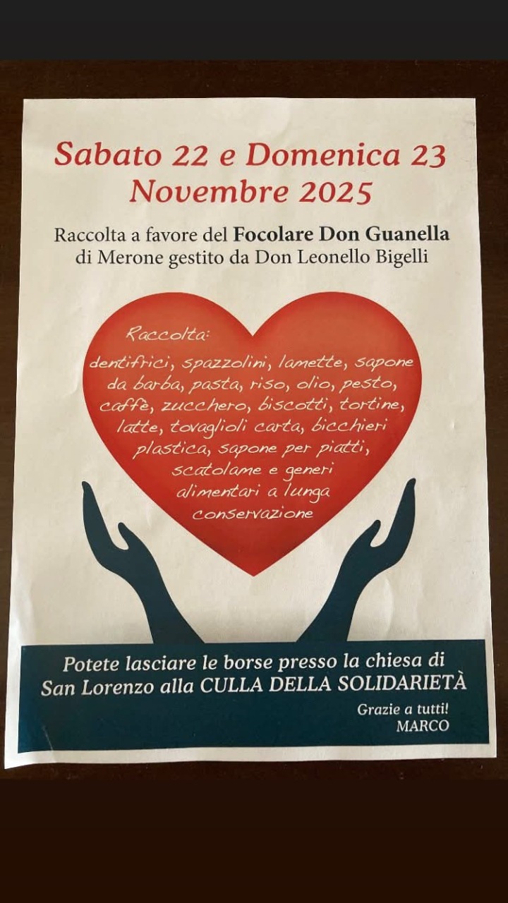 Torna la consueta raccolta viveri