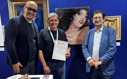 Mauro Fusè in mostra al Teatro Ariston a Sanremo