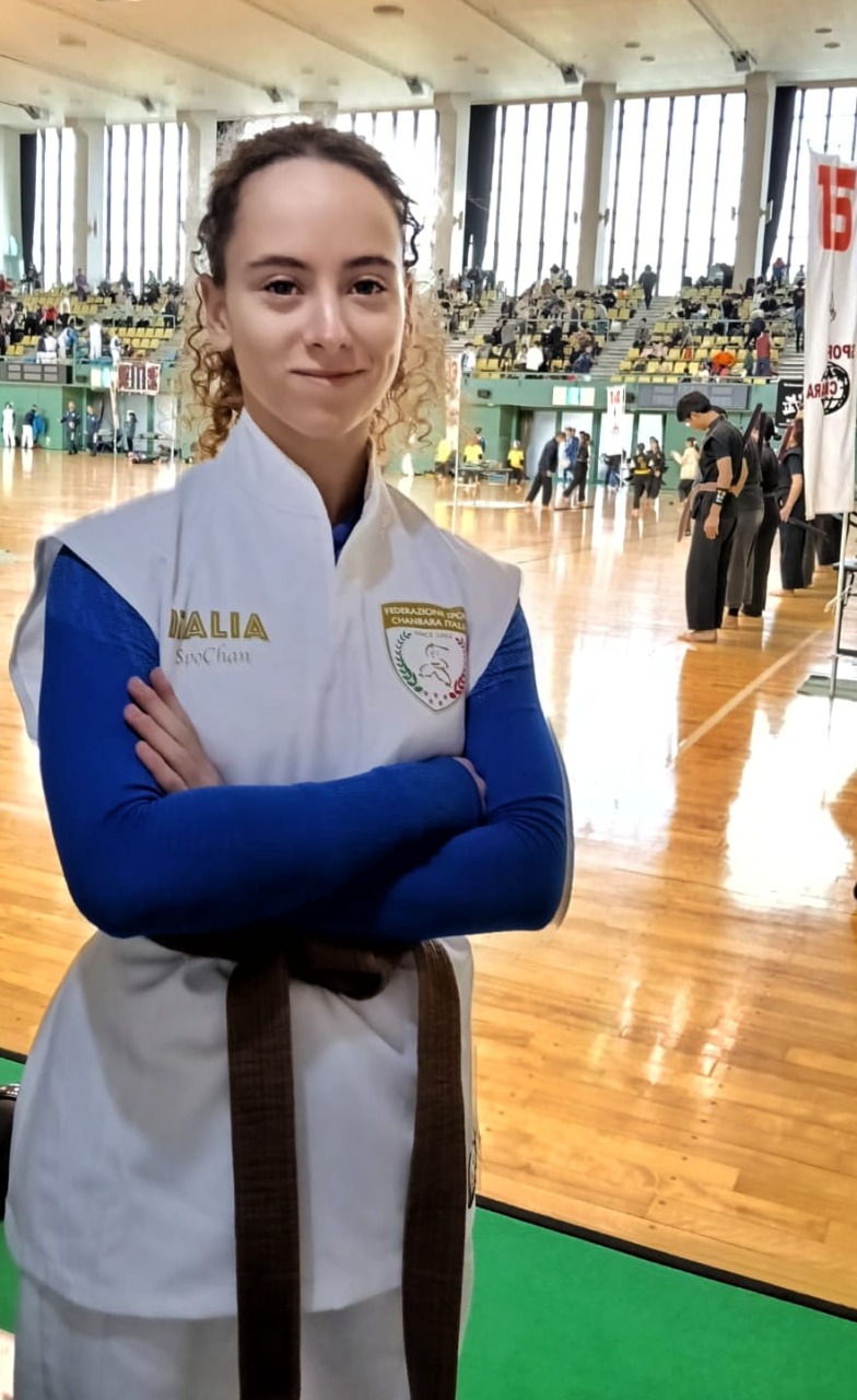 La giovane Francesca vola in Giappone per i Campionati del mondo Chanbara