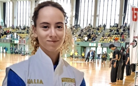 La giovane Francesca vola in Giappone per i Campionati del mondo Chanbara