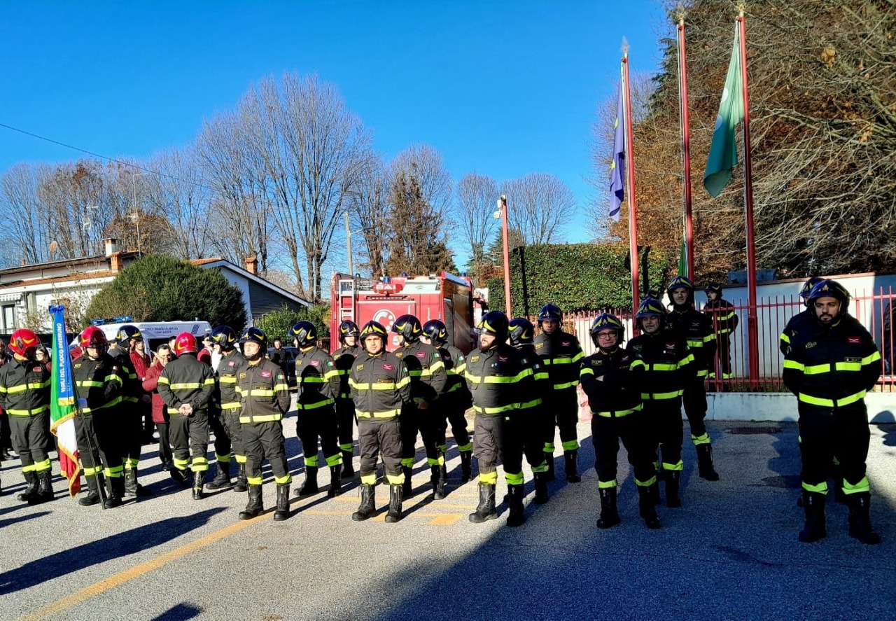 Caserma intitolata a Francesco Garavaglia, il pompiere che "ha donato la vita per il servizio"