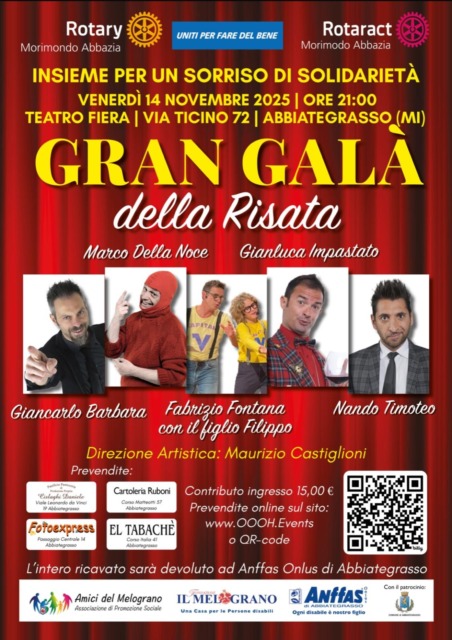 abbiategrasso-Gran Gala Risata 2025