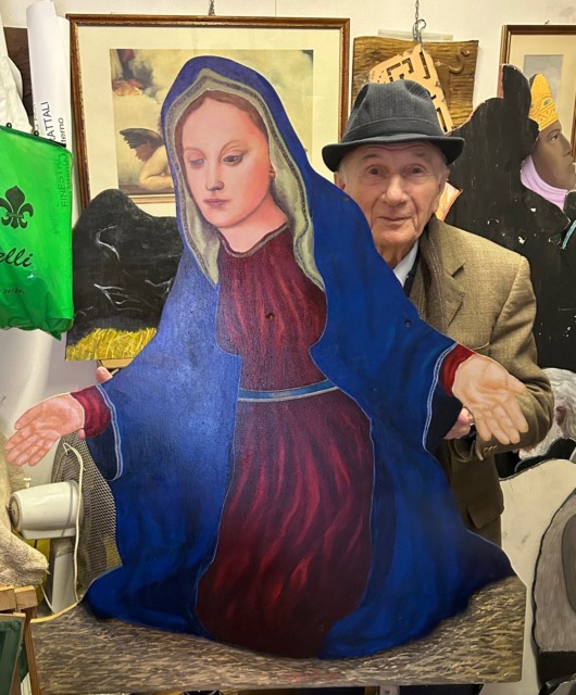 abbiategrasso-presepe-rosetta-ridipinto-pittore Ernesto Achilli