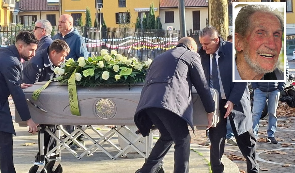 I funerali di Emidio Bianchi, l’abbraccio di tutta Cantalupo