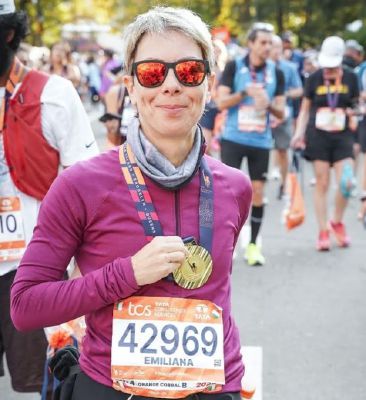 Un inno alla vita tra le strade  di New York, ecco la maratona  dell’assessore Emiliana Brognoli