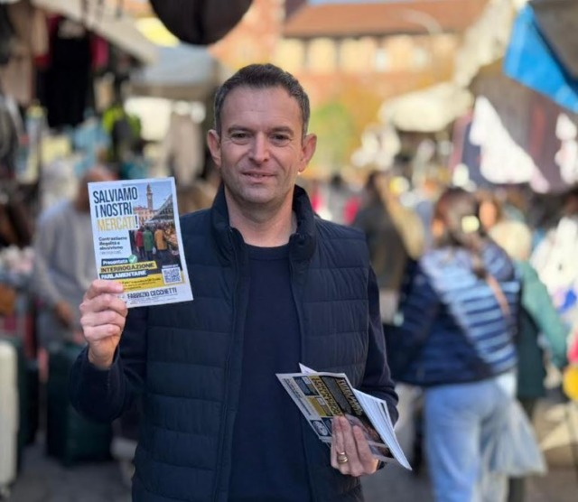 Salviamo i nostri mercati, l’onorevole Cecchetti a colloquio con gli ambulanti