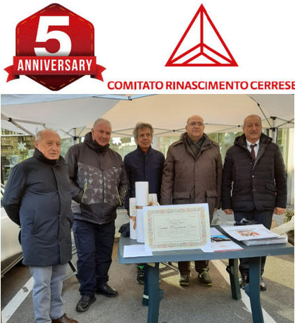 Il Comitato Rinascimento Cerrese compie 5 anni: ecco le opere restaurate in paese