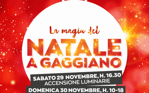 Natale a Gaggiano: tanti gli appuntamenti in programma