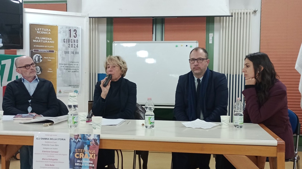 Stefania Craxi alla “Ca del Dì” ricorda Bettino Craxi