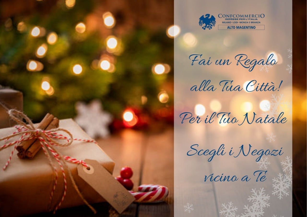 “Fai un regalo alla tua città”: il nuovo progetto di Confcommercio Altomagentino