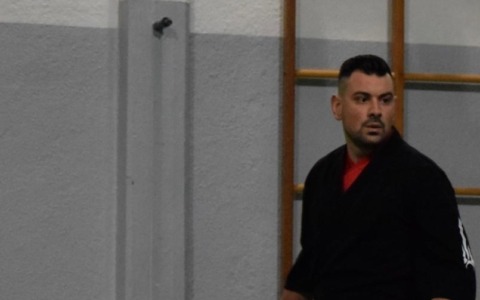 Simone Mascolino al campionato del mondo di spada laser