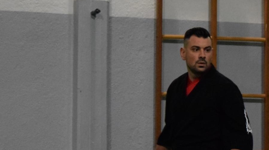 Simone Mascolino al campionato del mondo di spada laser