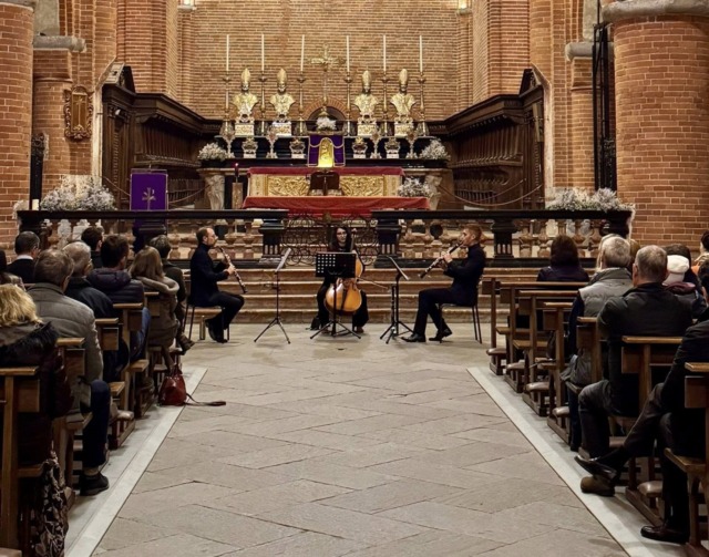 Chiude con un concerto all’Abbazia la rassegna “Note in Natura”