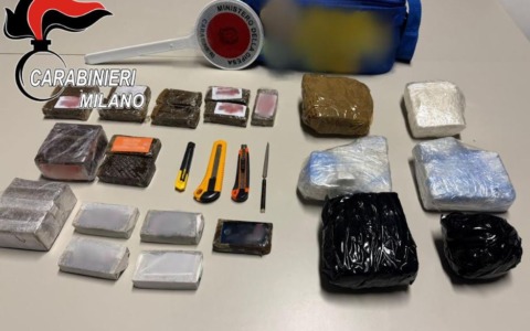 I Carabinieri della Compagnia di Rho arrestato per spaccio un 58enne italiano