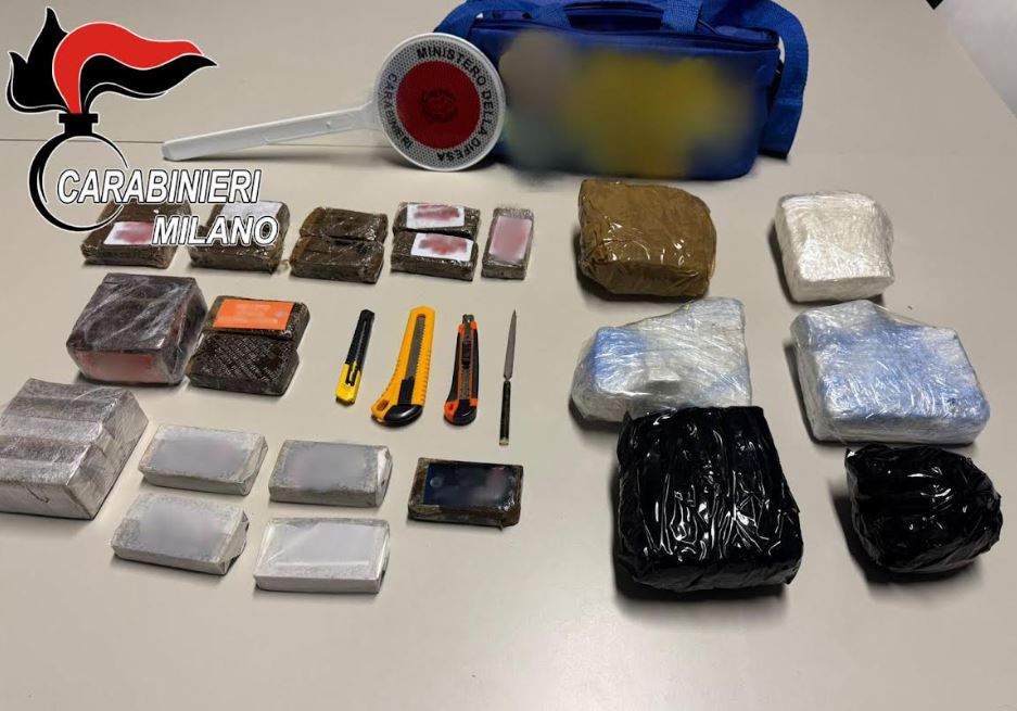 I Carabinieri della Compagnia di Rho arrestato per spaccio un 58enne italiano