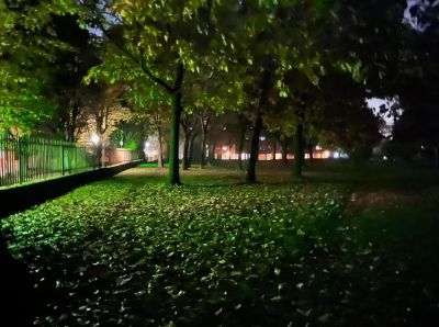 Parco poco illuminato, i cittadini raccolgono le firme
