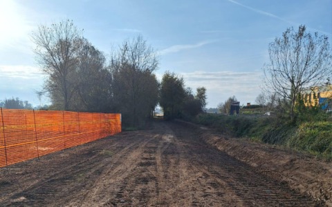 Partiti i lavori per la nuova pista ciclopedonale