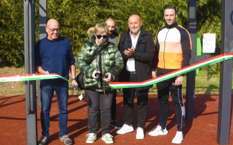Inaugurata la nuova area calisthenics al Parco Amici dello Sport