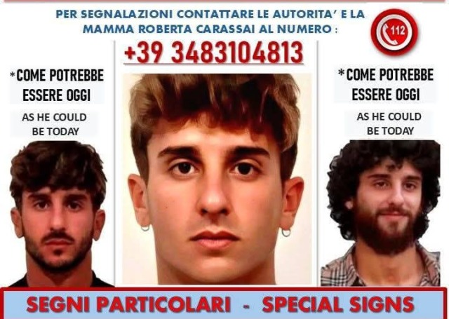 Si cerca Alessandro Venturelli: la mobilitazione degli amici