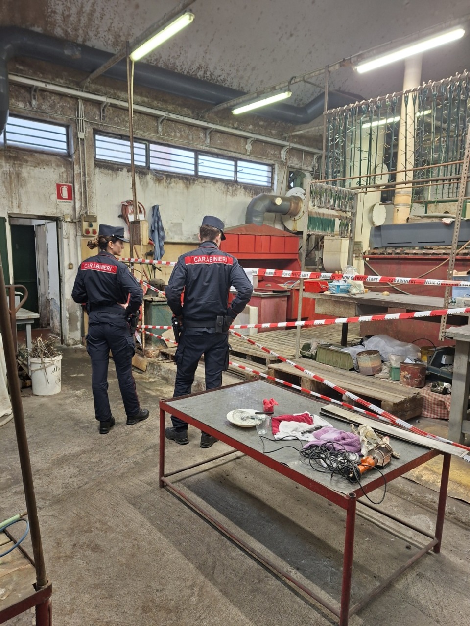 Sequestrato impianto galvanico per violazione normativa sui reflui