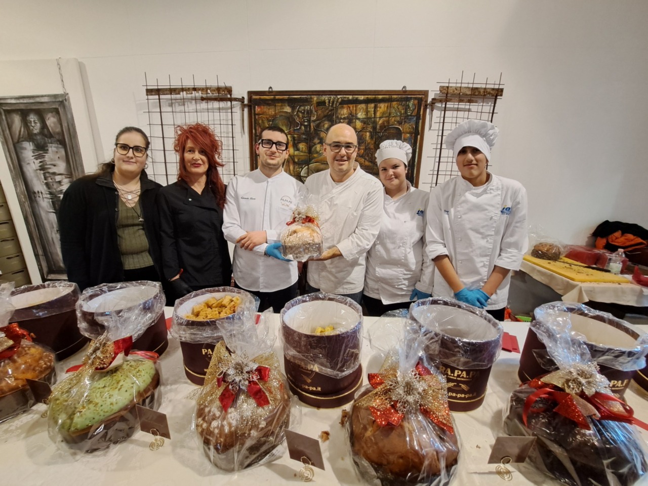 Pienone a Palazzo Leone da Perego per Arte Panettone