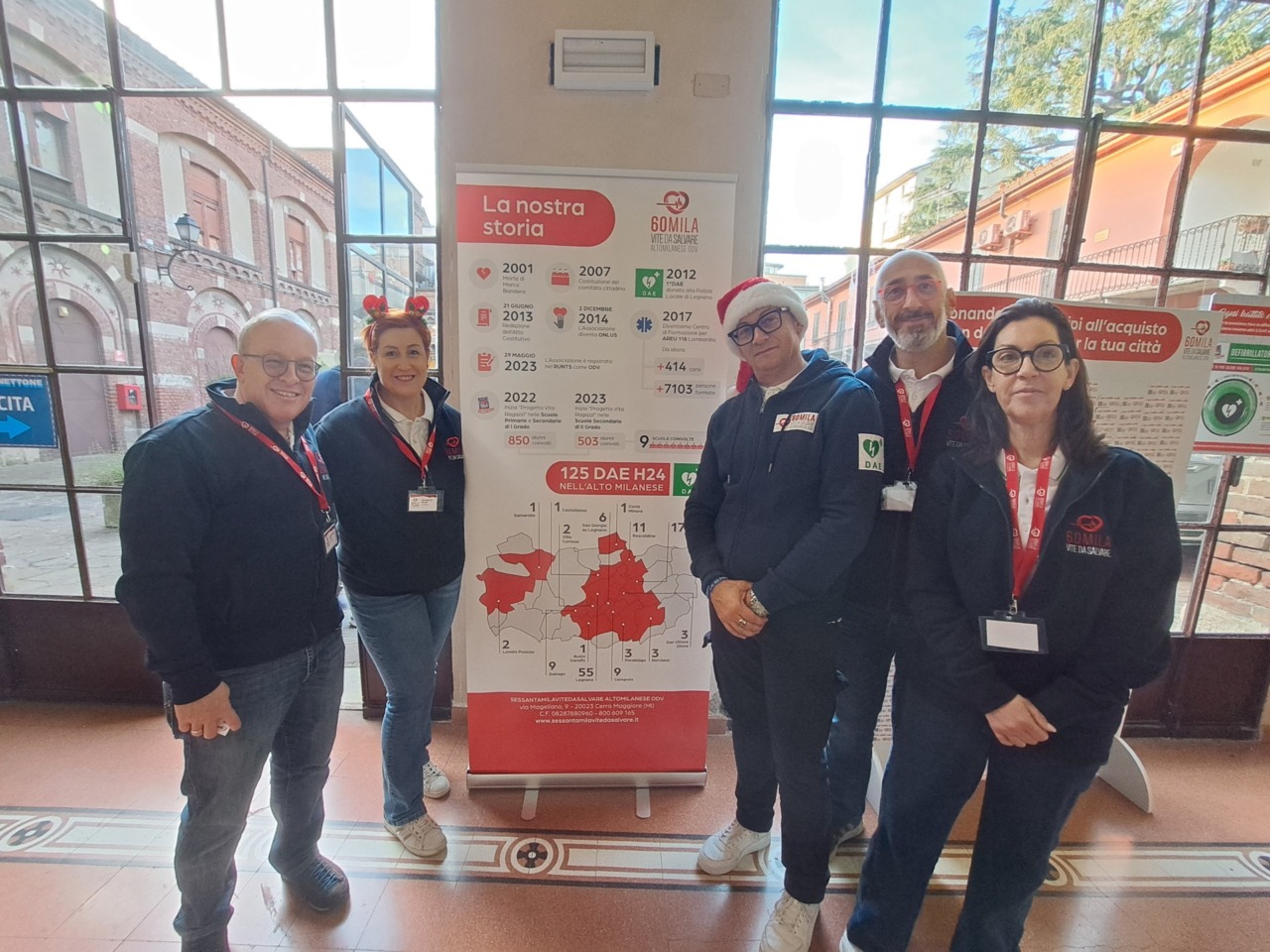 Pienone a Palazzo Leone da Perego per Arte Panettone