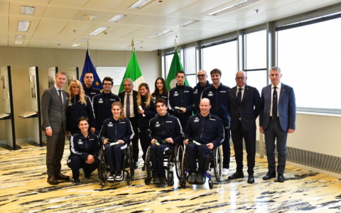 Il nuoto paralimpico premiato a Palazzo Pirelli