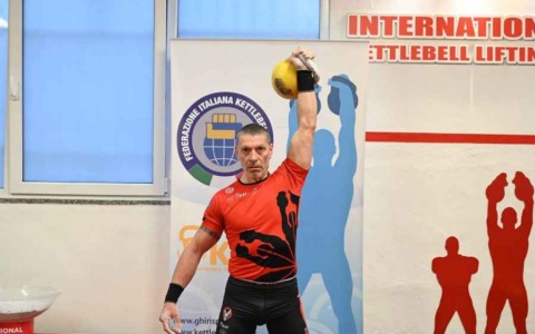 Franco Barone quarto ai campionati mondiali di Kettlebell lifting