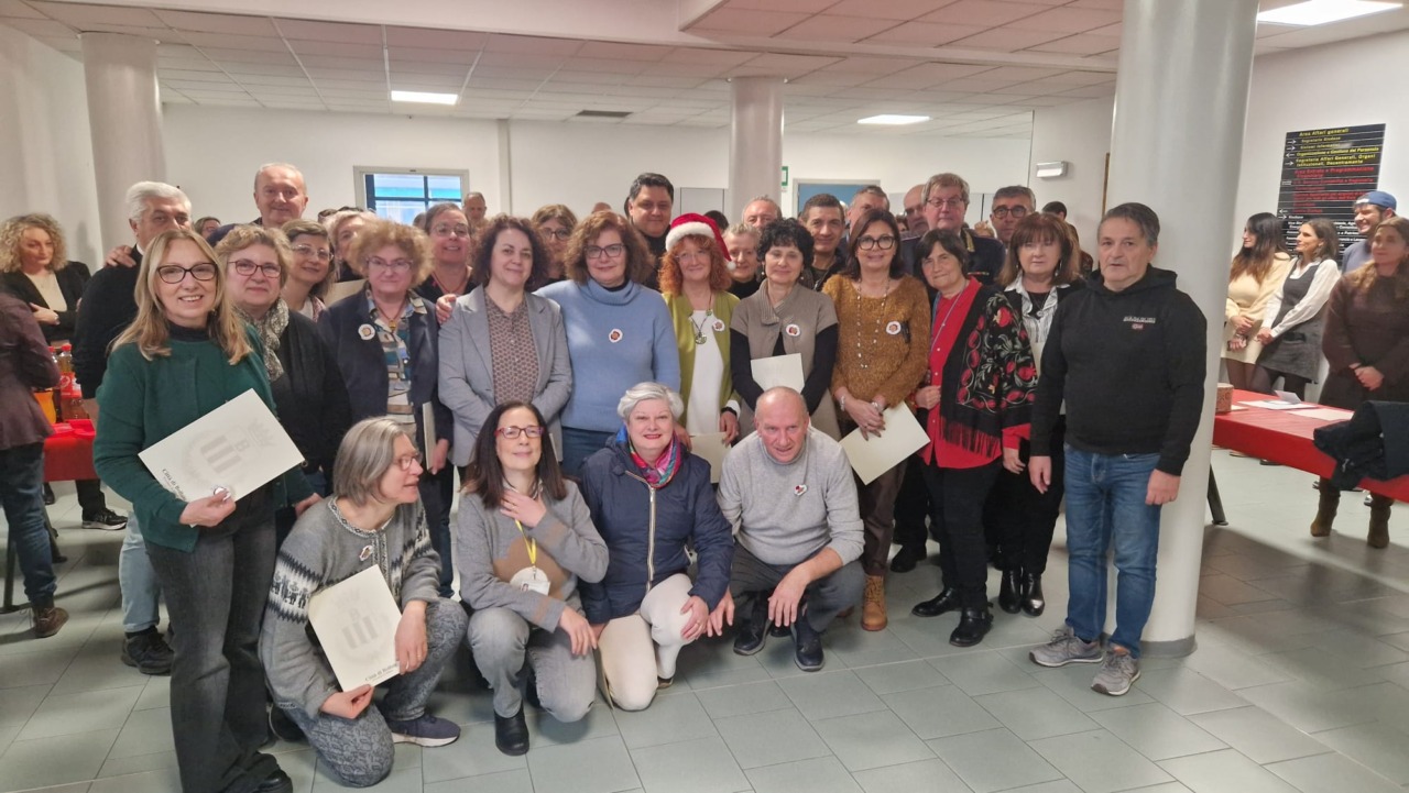 Riconoscimento per i dipendenti con 30 anni di servizio