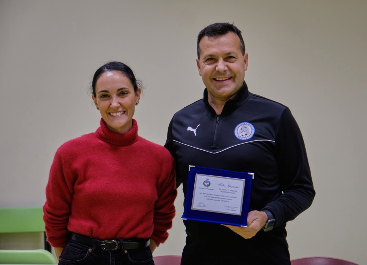 Premiato il Calcio Canegrate per talenti e traguardi raggiunti