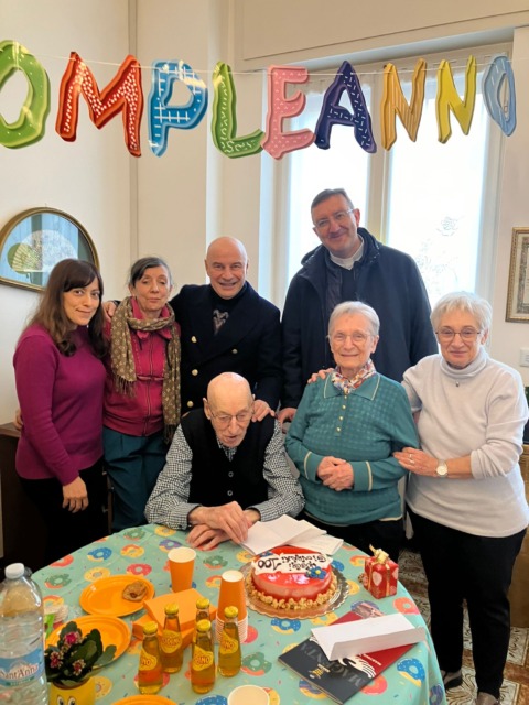 Cento candeline per Giovanni Nidola