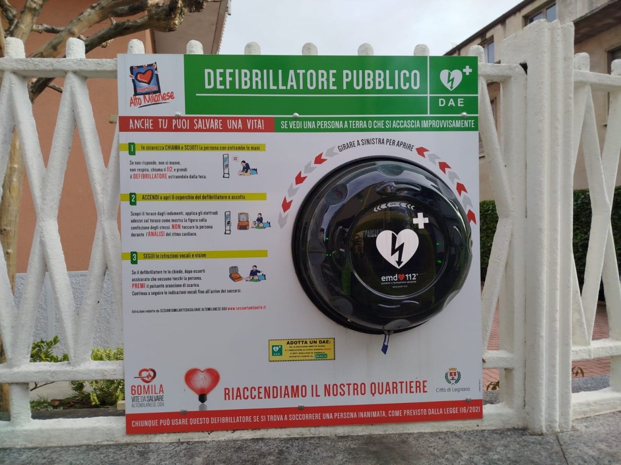 Sì alla geolocalizzazione dei defibrillatori e dei soccorritori: “Più rapidità, più vite salvate”