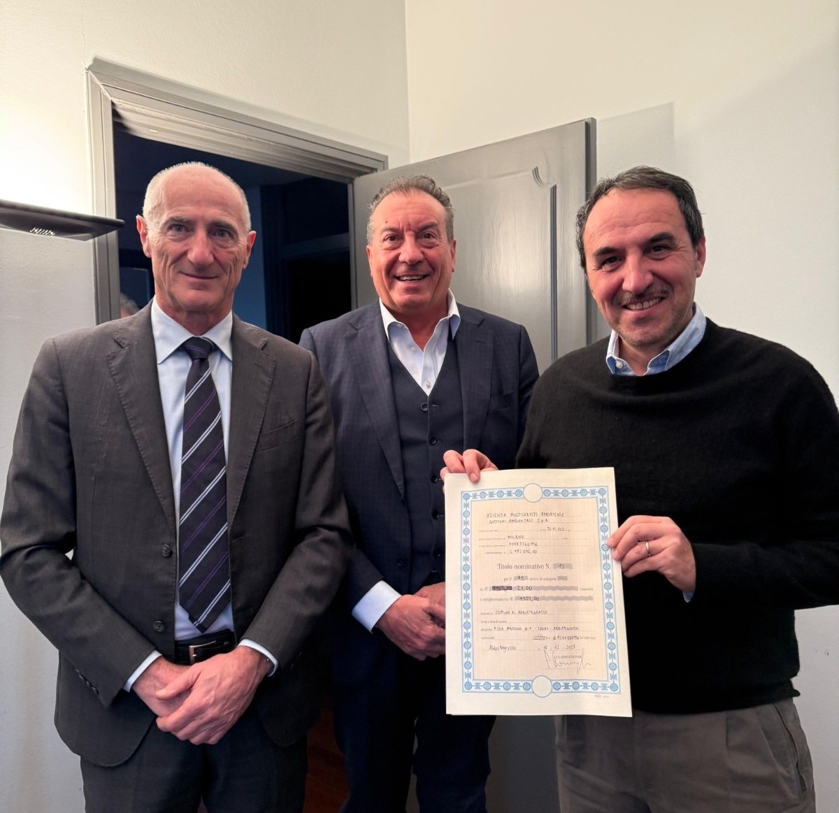 Il Comune di Cassinetta entra in Amaga