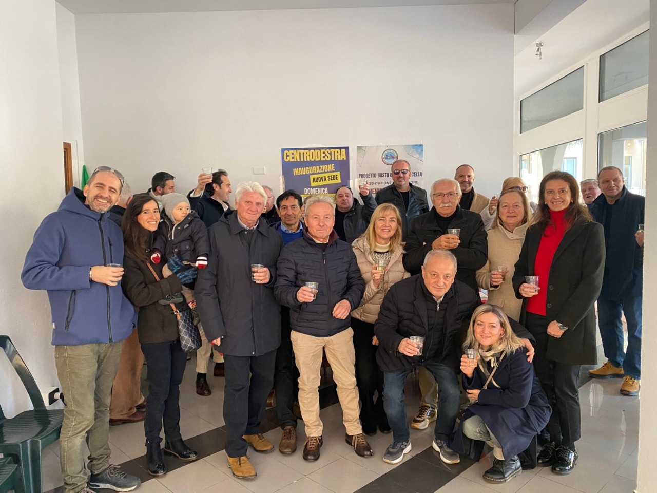 Festa di Natale per i rappresentanti del centrodestra