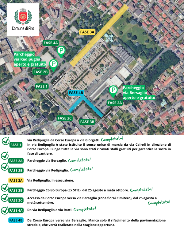 Riaperto il parcheggio Spugna di via Giorgetti