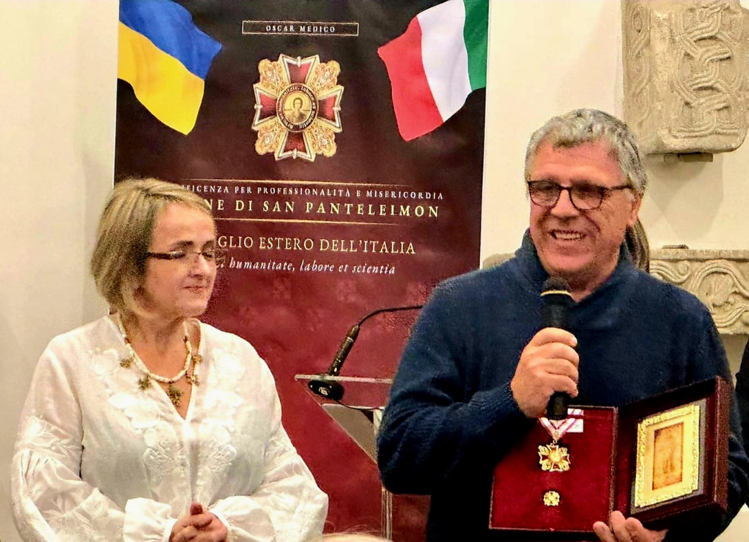Aiuti al popolo ucraino, Michele Marra nominato cavaliere dell’Ordine di San Panteleimon