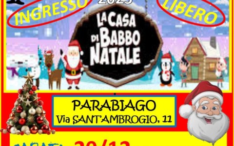 Doppio appuntamento con la Casa di Babbo Natale
