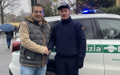 Vincenzo Parisi nuovo agente di Polizia Locale