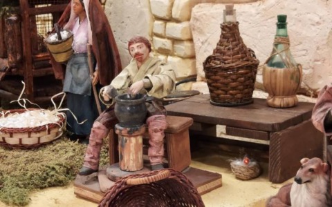 A Robecco “Il presepe delle meraviglie” costruito con una tecnica del 1600