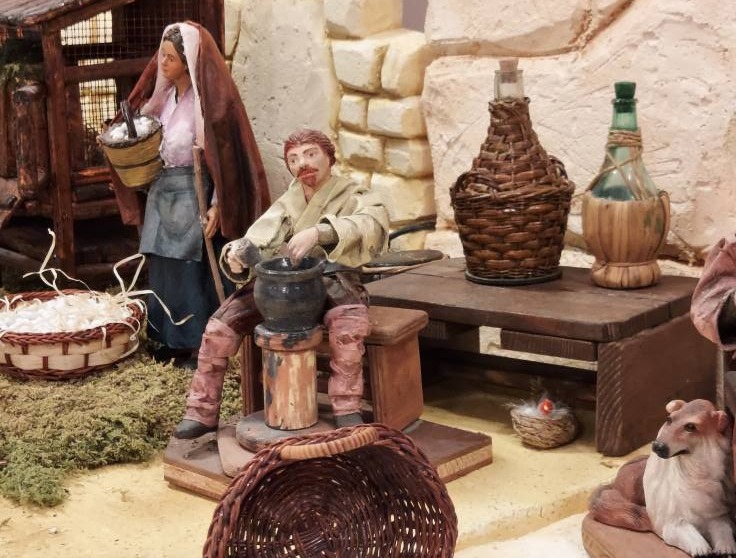 A Robecco “Il presepe delle meraviglie” costruito con una tecnica del 1600