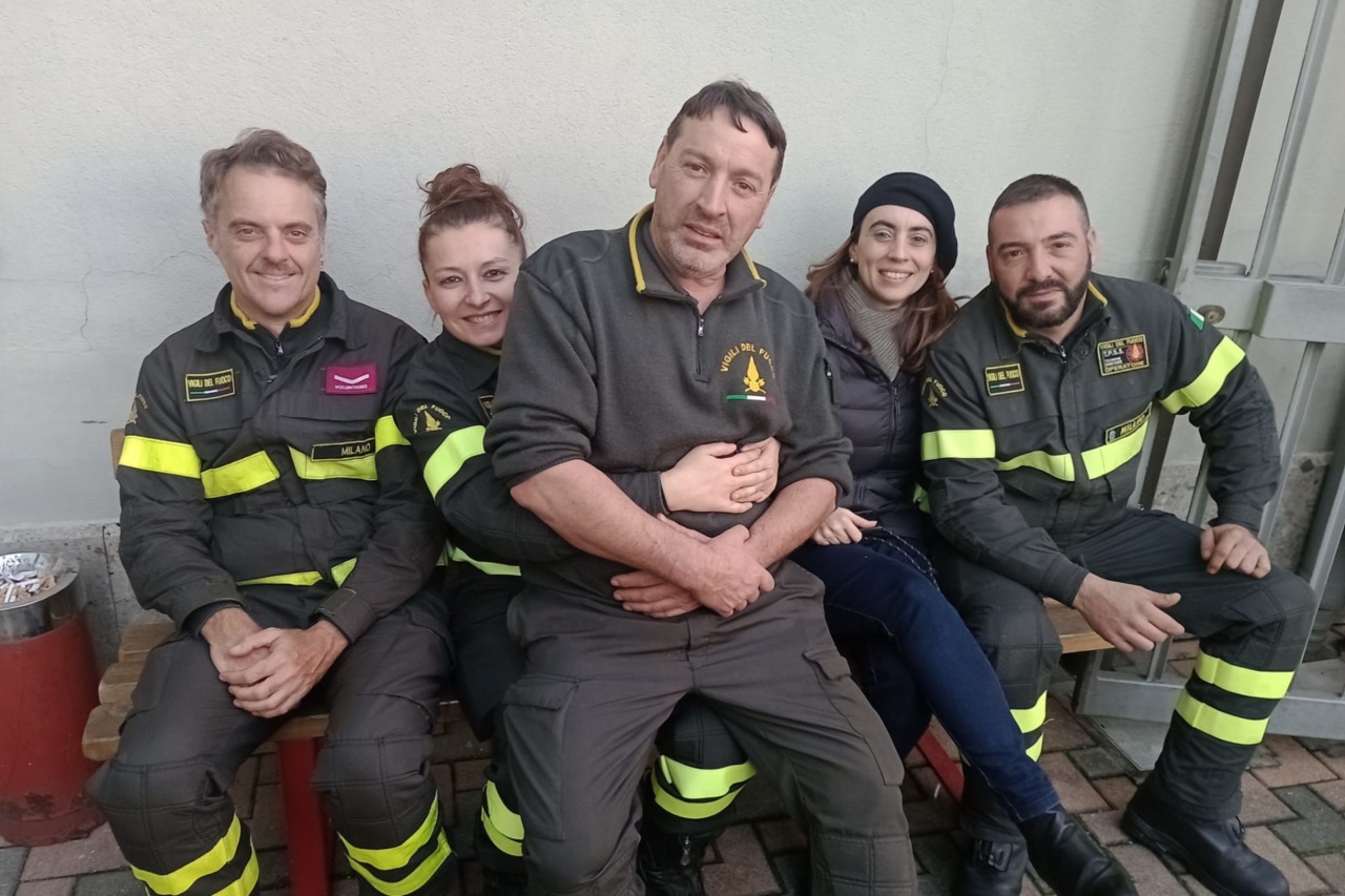 Santa Barbara omaggio al coraggio dei Vigili del Fuoco