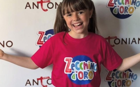 Ana Estela Marconato terza allo Zecchino d’oro con “Boomer boom boom”