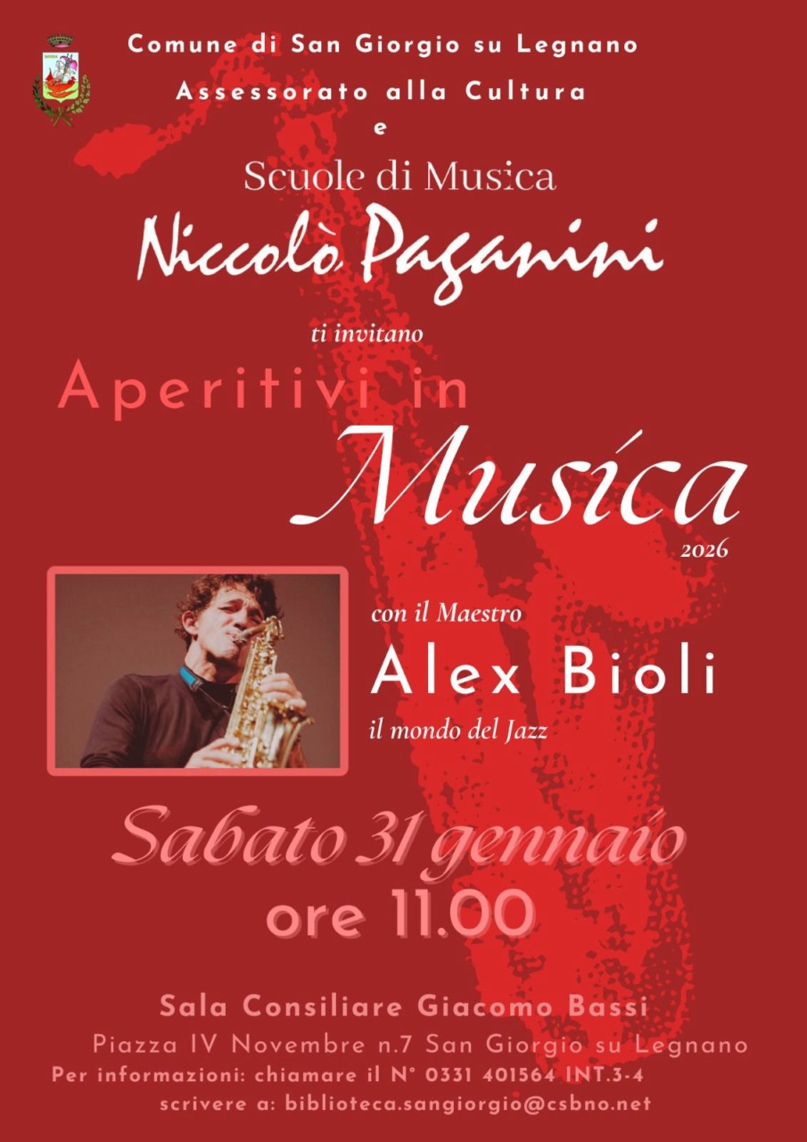 “Aperitivi in concerto” con tre appuntamenti musicali