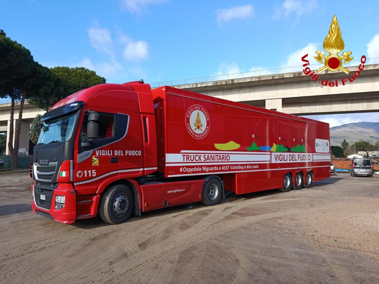 Ospedale Niguarda e Vigili del fuoco insieme per le Olimpiadi invernali