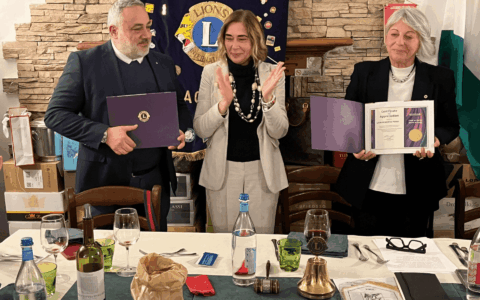Cena di apertura per il Lions club di Magenta