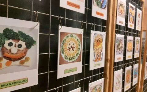 Iniziata da Lainate la mostra “Arte nel piatto” realizzata dagli studenti