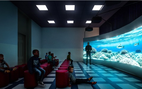 Con la nuova aula immersiva la scuola De Amicis si apre alla città