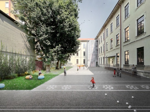 Con la nuova aula immersiva la scuola De Amicis si apre alla città